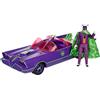 McFarlane Giocattoli - DC Retro Batmobile & The Joker (Batman 66') 2 pezzi, etichetta oro, esclusiva Amazon