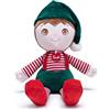 Trudi Elfo Rudy Elfo Natalizio trudino. Peluche Albero di Natale Decorazioni e addobbi | 17x51x12cm Taglia XL | Christmas | Modello 64487