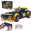 JAMARA 402859 CADA FIAT Abarth 131 1:20 2,4 GHz Bricks, auto giocattolo, auto sportiva da corsa per bambini dai 6 anni in su, radiocomandata, set di mattoncini a morsetto, idea regalo per bambini