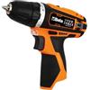 BETA 1972/12V-10 - Trapano Avvitatore Ultracompatto 12V, Solo Corpo Macchina, 30 Nm, Mandrino 10 mm, LED Integrato, Doppia Velocità, Impugnatura Ergonomica