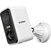 Vimar 46314.C Telecamera IP Wi-Fi a batteria IP65 3Mpx 2304x 1296 ob 3.6mm 100° visione notturna a colori rilevazione movimento con PIR filtro persone, notifiche app VIEW Camera