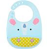 Skip Hop SkipHop Zoo Fold and Go Silicone Bib, Unicorn