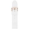 Fossil Cinturino intercambiabile per orologio da donna, 22 mm, silicone bianco, S221349