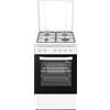 PKM GH4-50 EO AQ, fornello a gas autonomo/9050 Watt/50 cm/3 funzioni forno/calore superiore e inferiore/classe di efficienza energetica A/Include griglia e padella per grasso