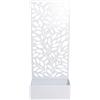 Ad Trend Fioriera Ferro Bianca 50×22 cm H 120 cm