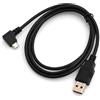 System-S Cavo Dati Micro USB, Cavo Dati di Ricarica, Spina ad Angolo, 1 m