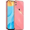 HONLEN Custodia per HUAWEI P Smart Z/HONOR 9X (6.59 Inches), Cover Morbida in Silicone TPU, Design del Telaio Galvanico - Rosso