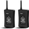 EJEAS FBIM - Interfono Bluetooth professionale per arbitri, 850 mAh Full duplex 1500 m, con cancellazione del rumore per calcio e pallamano (2 pezzi)