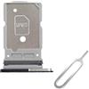 Cemobile Supporto per slot per scheda SIM Dual SIM di ricambio per Samsung Galaxy S25 Ultra (nero titanio)