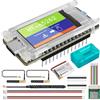 YELUFT Mesh Node T114 con custodia protettiva e modulo GPS e batteria da 950 mAh, nRF52840 MCU SX1262 LoRa, supporta 868 MHz LoRa, Bluetooth 5.0, display TFT LCD da 1,14 pollici, compatibile con mesh