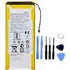 ELLENNE BATTERIA COMPATIBILE CON MOTOROLA MOTO G4 PLUS GA40 XT1622 XT1625 XT1641 XT1644+ AD ALTA CAPACITÀ 3000MAH CON KIT SMONTAGGIO INCLUSO
