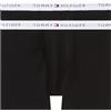 Tommy Hilfiger Bambino Slip Boxer Confezione da 2 con Fascia con Logo, Nero (Black/Black), 4-5 Anni