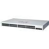 Cisco SB Cisco CBS220-48P-4X-EU - Gestito - L2 - Gigabit Ethernet (10/100/1000) - Alimentazione tramite Ethernet (PoE) - Montaggio a rack