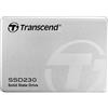 Transcend SSD 256 Gb 2.5" Interno Solid State Disk Sata III TS256GSSD230S