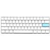 Ducky Tastiera da gioco Ducky One 2 Pro Mini White Edition, LED RGB - Kailh Brown (US)
