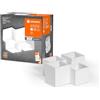 LEDVANCE SMART+ DECOR Swan plafoniera WiFi, bianca, 22W, 1680lm, luce bianca regolabile 3000-6500K, DIM, luce verso l'alto e il basso, controllabile tramite app, compatibile con Amazon, Google