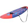vidaXL Tavola da surf blu e rossa 170 cm