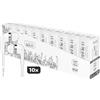 BSK confezione da 10 tech one tec2955/ cuffie in-ear/ con microfono/ jack 3,5/ bianco