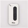 Nice MyGO2BD - Telecomando per cancelli e porte da garage, 2 canali, IP30, frequenza: 433,92 MHz, codifica: bidirezionale BD & O-Codice, compatibile con ricevitori OXIBD, OXI, OX2, FLOX2R, FLOXI2R