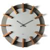 Arti e Mestieri Orologio Da Parete Timon D70 cm Fango e Alluminio