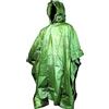 Poncho verde unisex