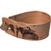 Collare capre in legno decorato