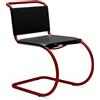 KNOLL sedia senza braccioli MR con rivestimento in cuoio - 256 CRX L 80