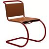 KNOLL sedia senza braccioli MR con rivestimento in cuoio - 256 CRX L 82