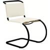 KNOLL sedia senza braccioli MR con rivestimento in cuoio - 256 CBX L 84