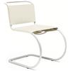 KNOLL sedia senza braccioli MR con rivestimento in cuoio - 256 C91 L 84