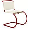 KNOLL sedia senza braccioli MR con rivestimento in cuoio - 256 CRX L 84