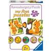 Ravensburger Puzzle per bambini Ravensburger - animali e i loro bambini - 9x2 pezzi il mio primo puzzle per bambini dai 2 anni in su