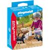 PLAYMOBIL Special Plus 71172 Grand mère avec chat