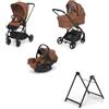 Foppapedretti Trio Tic Toc Ebony con Seggiolino Auto Disk Infant Rekline - Foppapedretti Tuscany