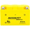 Motobatt BATTERIA MOTOBATT AGM MTX7A 12V 7Ah BQ042