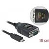 DELOCK Adapter USB Type-C > 1 x Seriell RS-232 DB9