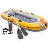 Intex 66313 Set di barche Barca gonfiabile da pesca Barca a remi Challenger 3