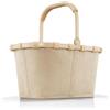 Reisenthel carrybag - Stabile cestino per la spesa con ampio spazio di archiviazione e pratica tasca interna - Design elegante e idrorepellente, Einheitsgröße