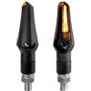 Lampa 90493 Zephyr, frecce Moto LED omologate, indicatori direzione a LED, 12V