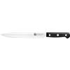 ZWILLING Coltello Gourmet per Carne, 20 cm, Acciaio Inossidabile, Manico Ergonomico Nero, Made in Germany