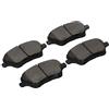 metelligroup 22-0976-0 Pastiglie Freno Anteriori E Posteriori, Made in Italy, Pezzo di Ricambio per Auto/Automobile, Kit da 4 Pezzi, Certificate ECE R90, Prive di Rame