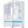 ASUS Case ASUS PRIME AP202 ARGB Midi Tower Bianco