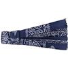LIPODO Bajala Fascia per capelli da donna | Bandana in cotone 100% | Fascia fermacapelli alla moda in taglia unica (52-60 cm) blu | Accessorio da indossare tutto l'anno