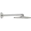 SET SOFFIONE DOCCIA GROHE RAINSHOWER SMARTACTIVE 310 ROUND A 2 GETTI CROMO SPAZZOLATO