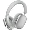 AUDALA Cuffie Bluetooth con cancellazione attiva del rumore sopra l'orecchio, senza fili, con microfono ad alta risoluzione, audio ad alta risoluzione, leggere, comode per PC, laptop, lavoro, palestra
