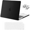 MOSISO Custodia Compatibile con MacBook Pro 14 Pollici Cover 2025 2024 2023 2022 2021 M5 M4 M3 M2 M1 A3434 A3112 A3185 A3401 A2918 A2992 A2779 A2442, Case&Copritastiera&Tipo C, Nero
