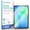 smartect Vetro Temperato [2 Pezzi, Clear] compatibile con Samsung Galaxy Tab S10 FE Plus 13.1, Pellicola Protettiva HD Anti Graffio, Senza Bolle, Durezza 9H, 0.3mm Ultra Trasparente, Ultra Resistente