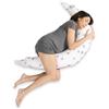 Koala Babycare Cuscino Gravidanza per Dormire XXL Sfoderabile - Cuscino Allattamento Ipoallergenico ed Ergonomico - Federa esterna 100% Cotone