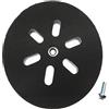 Gekufa Cuscinetto di supporto da 150 mm compatibile con levigatrice Bosch, Gekufa Tampone Abrasivo Sander Pad con gancio e anello di ricambio