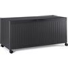 Bizzotto Baule portacuscino con ruote ocean antracite
